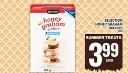 Food Basics SELECTION HONEY GRAHAM WAFERS offer