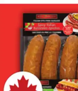 Food Basics MARC ANGELO JUMBO PORK SAUSAGES offer