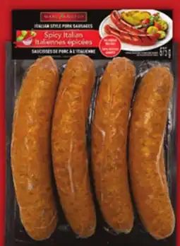 Food Basics SAUSAGES offer