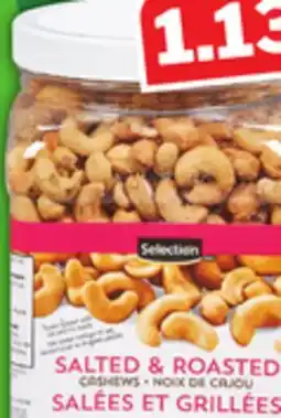 Food Basics SELECTION CASHEWS OR DELUXE MIXED NUTS offer
