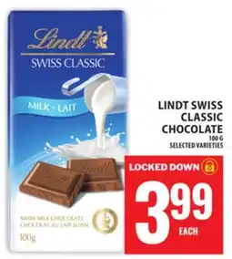 Food Basics LINDT SWISS CLASSIC CHOCOLATE offer