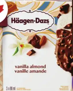 Food Basics HÄAGEN-DAZS ICE CREAM 450ML NOVELTIES 3-4'S offer