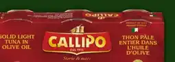 Food Basics CALLIPO TUNA OR PONTI BALSAMIC VINEGAR OR GLAZE offer