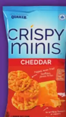 Food Basics QUAKER CRISPY MINIS OR CHERRY BARS offer