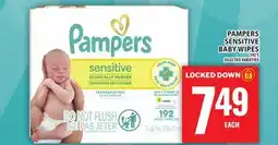 Food Basics PAMPERS SENSITIVE BABY WIPES offer