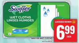 Food Basics SWIFFER WET CLOTHS offer