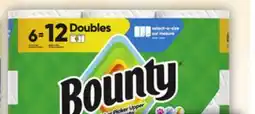 Food Basics CHARMIN BATHROOM TISSUE 12 = 24'S BOUNTY PAPER TOWELS 6 - 12'S offer