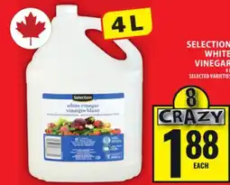 Food Basics SELECTION WHITE VINEGAR offer