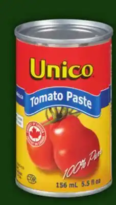 Food Basics UNICO TOMATO PASTE offer