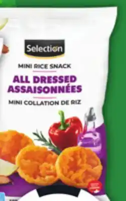 Food Basics SELECTION RICE SNACKS offer