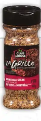 Food Basics CLUB HOUSE SPICES OR LA GRILLE MIXES offer