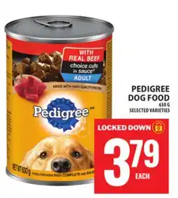 Food Basics PEDIGREE DOG FOOD offer
