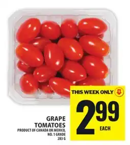 Food Basics GRAPE TOMATOES offer