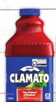 Food Basics MOTT'S CLAMATO offer
