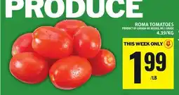 Food Basics ROMA TOMATOES offer