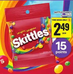 Food Basics SKITTLES CANDY offer