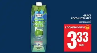 Food Basics GRACE COCONUT WATER offer