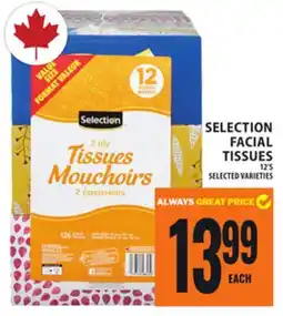 Food Basics SELECTION FACIAL TISSUES offer