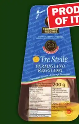 Food Basics TRE STELLE PARMIGIANO REGGIANO OR GRANA PADANO OR PECORINO ROMANO offer