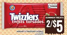 Food Basics HERSHEY'S TWIZZLERS LICORICE offer