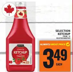 Food Basics SELECTION KETCHUP offer
