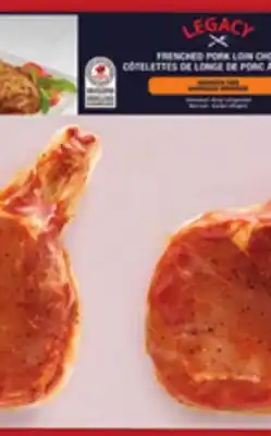 Food Basics LEGACY MARINATED BONE-IN PORK CHOPS offer