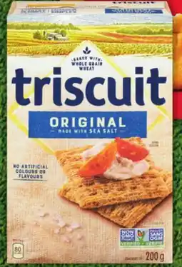 Food Basics CHRISTIE, RITZ OR TRISCUIT CRACKERS offer