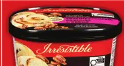 Food Basics IRRESISTIBLE ICE CREAM 1.5 L NOVELTIES 4'S offer