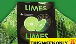 Food Basics AVOCADOS PRODUCT OF MEXICO OR PERU, 5 OR 6 PACK LIMES PRODUCT OF MEXICO, 1 LB offer