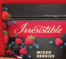 Food Basics IRRESISTIBLE FRUIT 400 - 600 G FROZEN offer