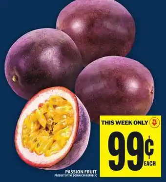 Food Basics PASSION FRUIT offer