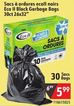 Sushi Shop Eco II Black Garbage Bags offer