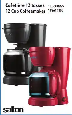 Sushi Shop Salton 12 Cup Coffeemaker offer