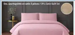 Sushi Shop PETAL 3Pcs Satin Quilt Set offer