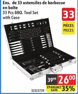 Sushi Shop Ens. de 33 ustensiles de barbecue en boîte offer