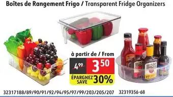Sushi Shop Transparent Fridge Organizers offer