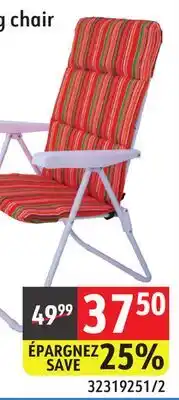 Sushi Shop Folding chaise offer