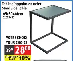 Sushi Shop Table d'appoint en acier offer