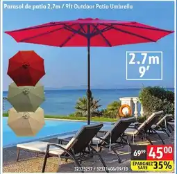 Sushi Shop 9ft Outdoor Patio Umbrella offer