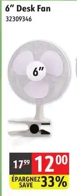 Sushi Shop 6 Desk Fan offer