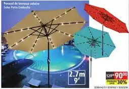 Sushi Shop Solar Patio Umbrella offer