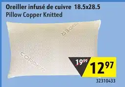 Sushi Shop Pillow Copper Knitted 18.5x28.5 offer