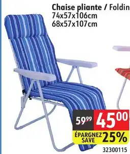 Sushi Shop Folding Chair offer