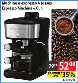 Sushi Shop Espresso Machine 4 Cup offer