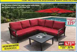 Sushi Shop 6pc Outdoor Leisure Set wit Coffee Table offer