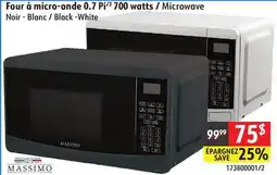 Sushi Shop Massimo 0.7 watts Microwave offer