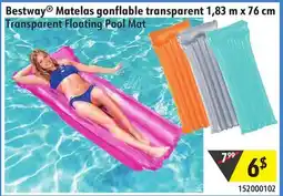 Sushi Shop Bestway Transparent Floating Pool Mat offer