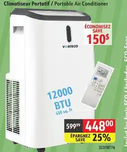 Sushi Shop VORTECO Portable Air Conditioner offer