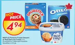 Sobeys NESTLÉ Premium Frozen Dessert or Real Dairy Ice Cream offer