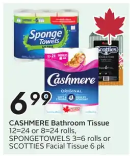 Sobeys CASHMERE Bathroom Tissue offer